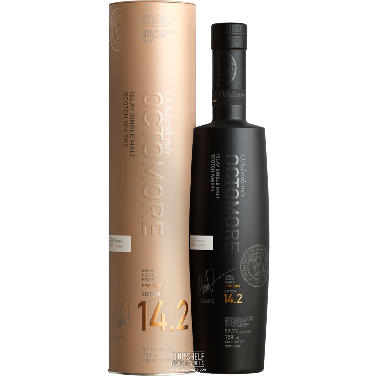 Octomore オクトモア 14.1 & 14.2 & 14.3 Bruichladdich Octomore 14.2 Single Malt Scotch Whisky