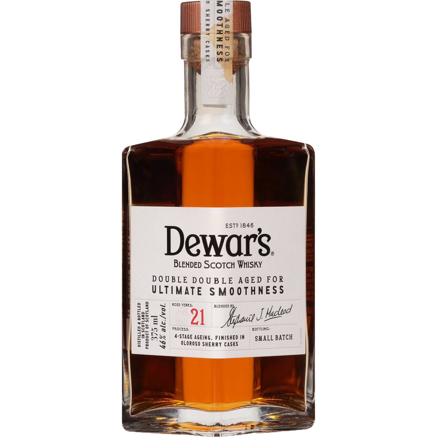 Dewar's Double Double Aged 21 Year Small Batch Blended Scotch