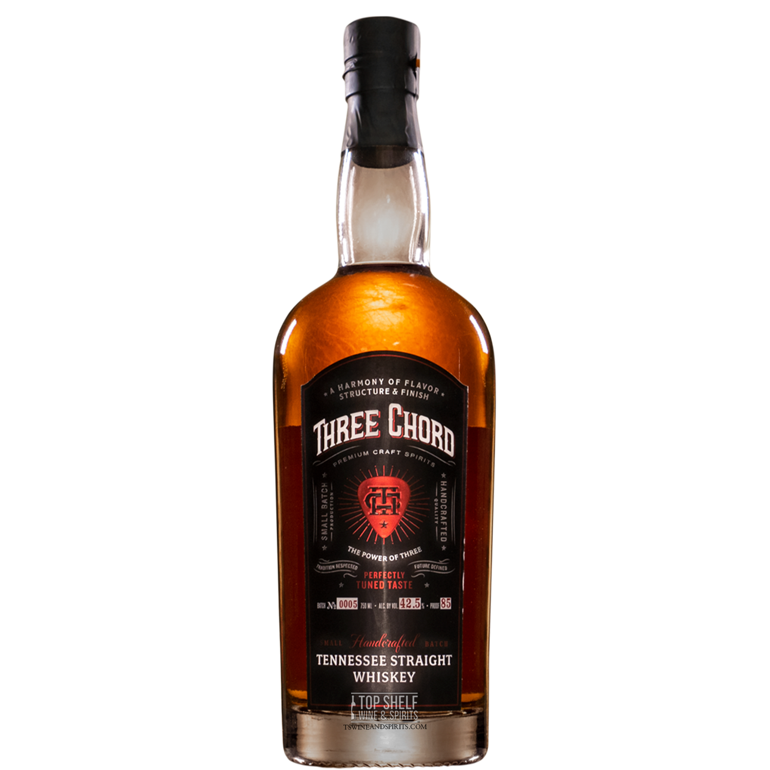 Three Chord Small Batch Handcrafted Tennessee Straight Whiskey