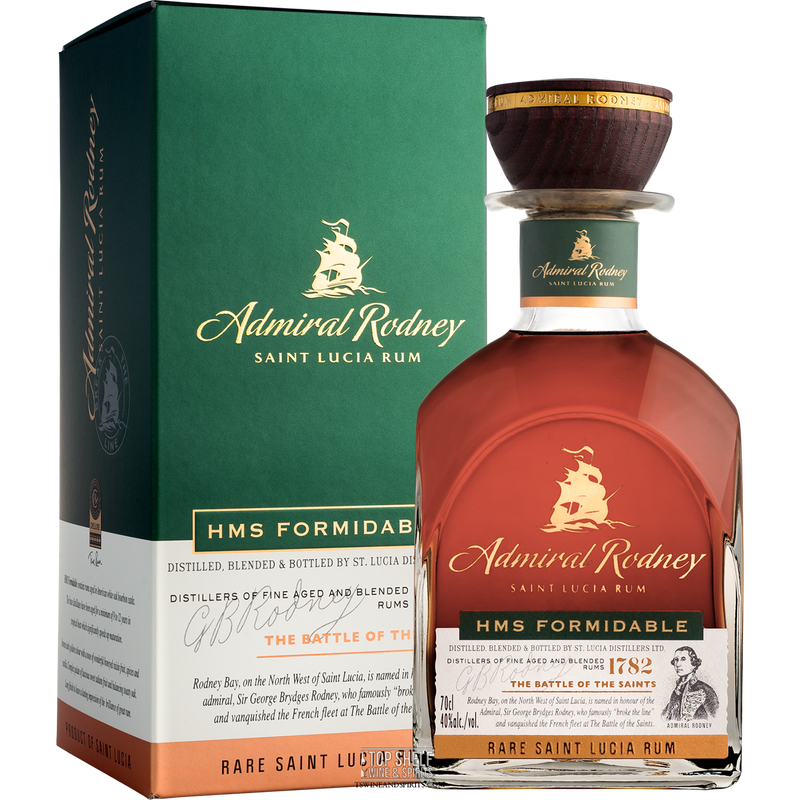 Admiral Rodney HMS Formidable Rum