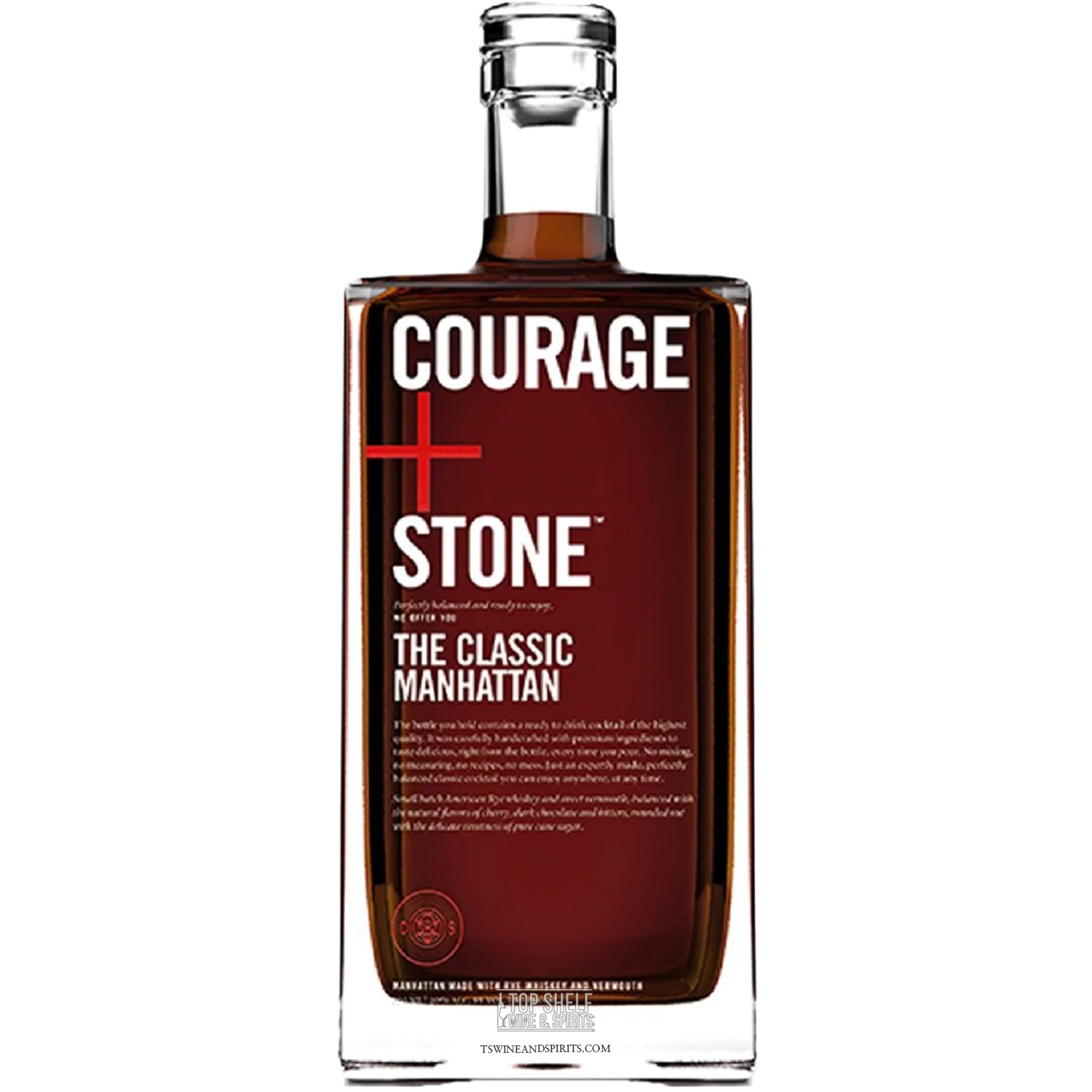 Courage + Stone Classic Manhattan Cocktail