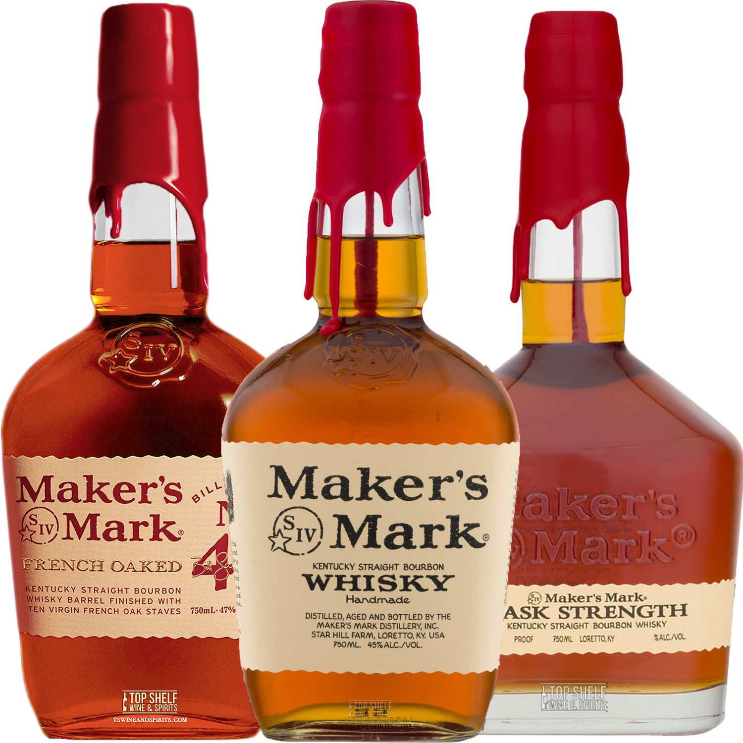 Maker's Mark 3 Bottle Collection