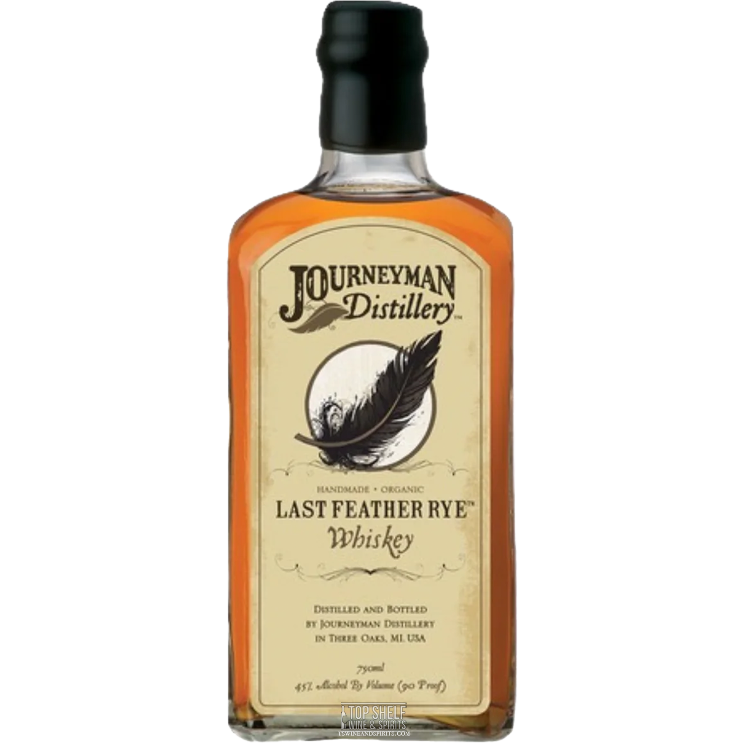 Journeyman Distillery Last Feather Rye Whiskey