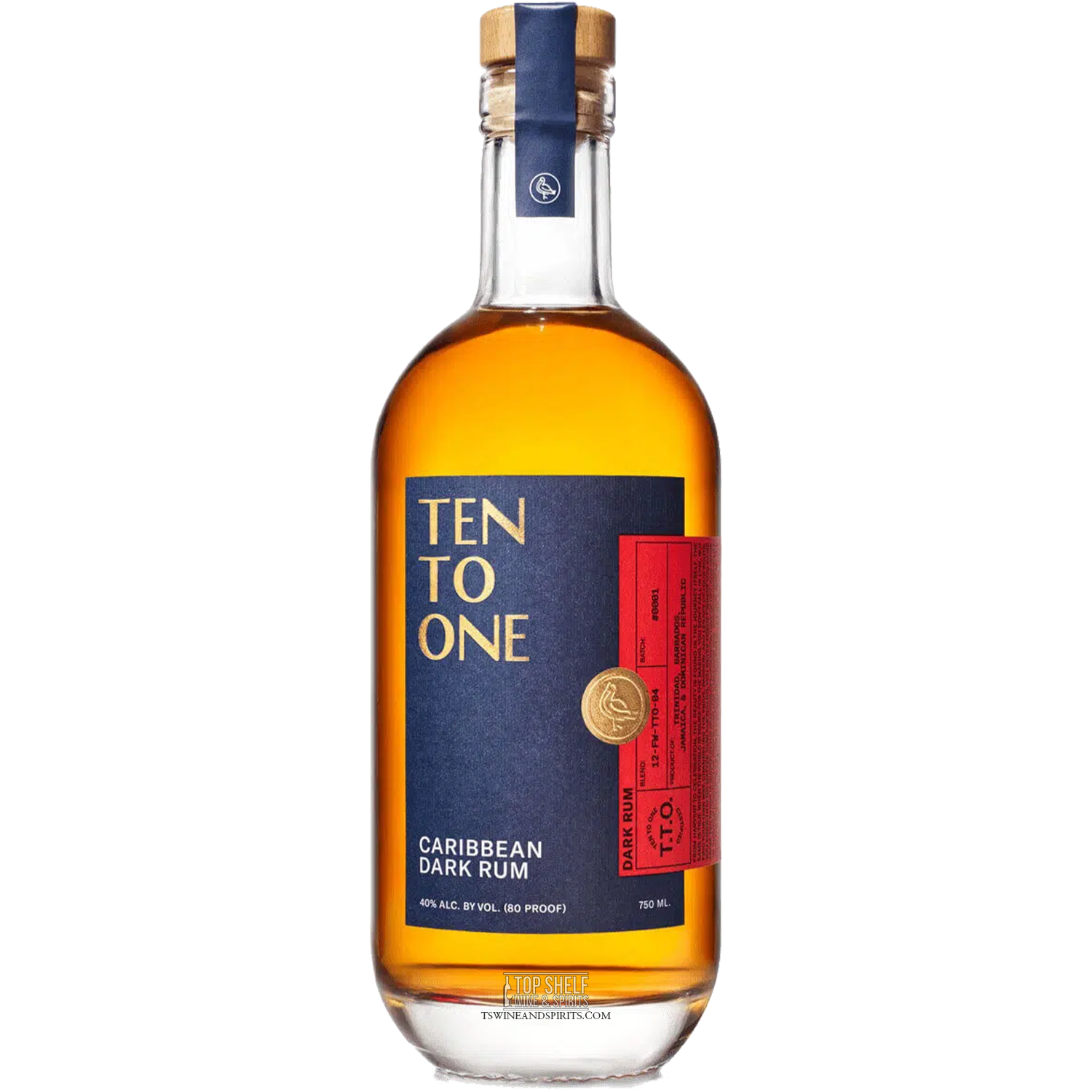 Ten To One Caribbean Dark Rum