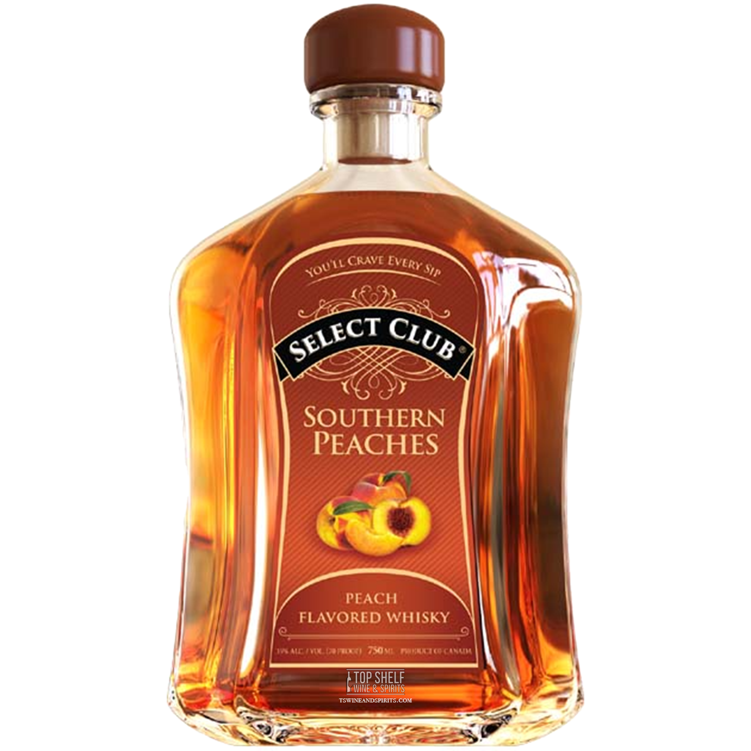 Select Club Southern Peaches Whiskey