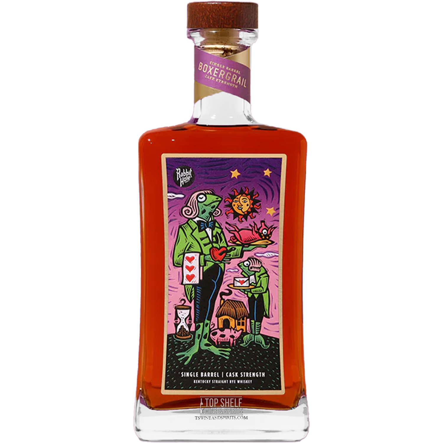 Rabbit Hole BoxerGrail Cask Strength Limited Edition Art Series - Frog