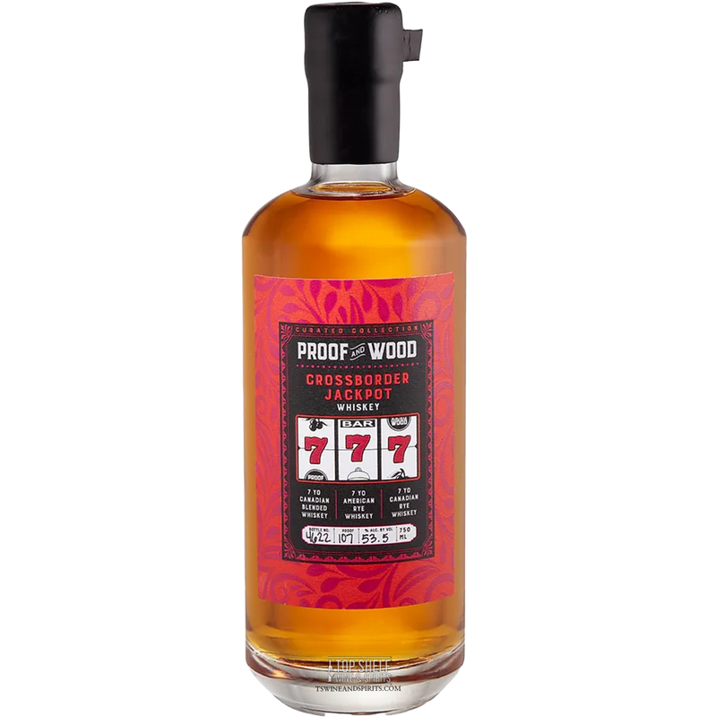 Proof and Wood Crossborder Jackpot Blended 7 Year Whiskey