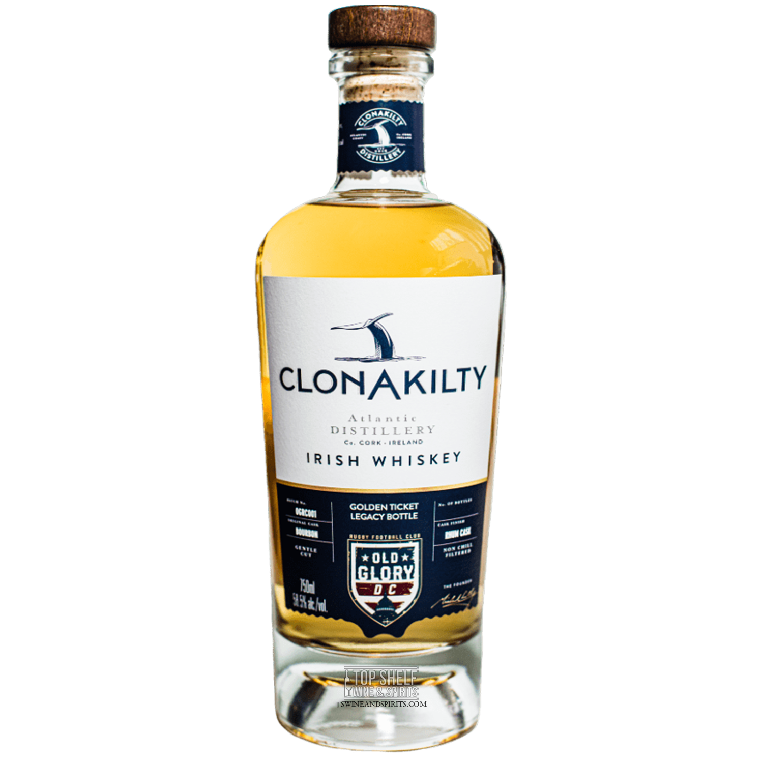 Clonakilty x Old Glory DC Rhum Cask Finish Irish Whiskey