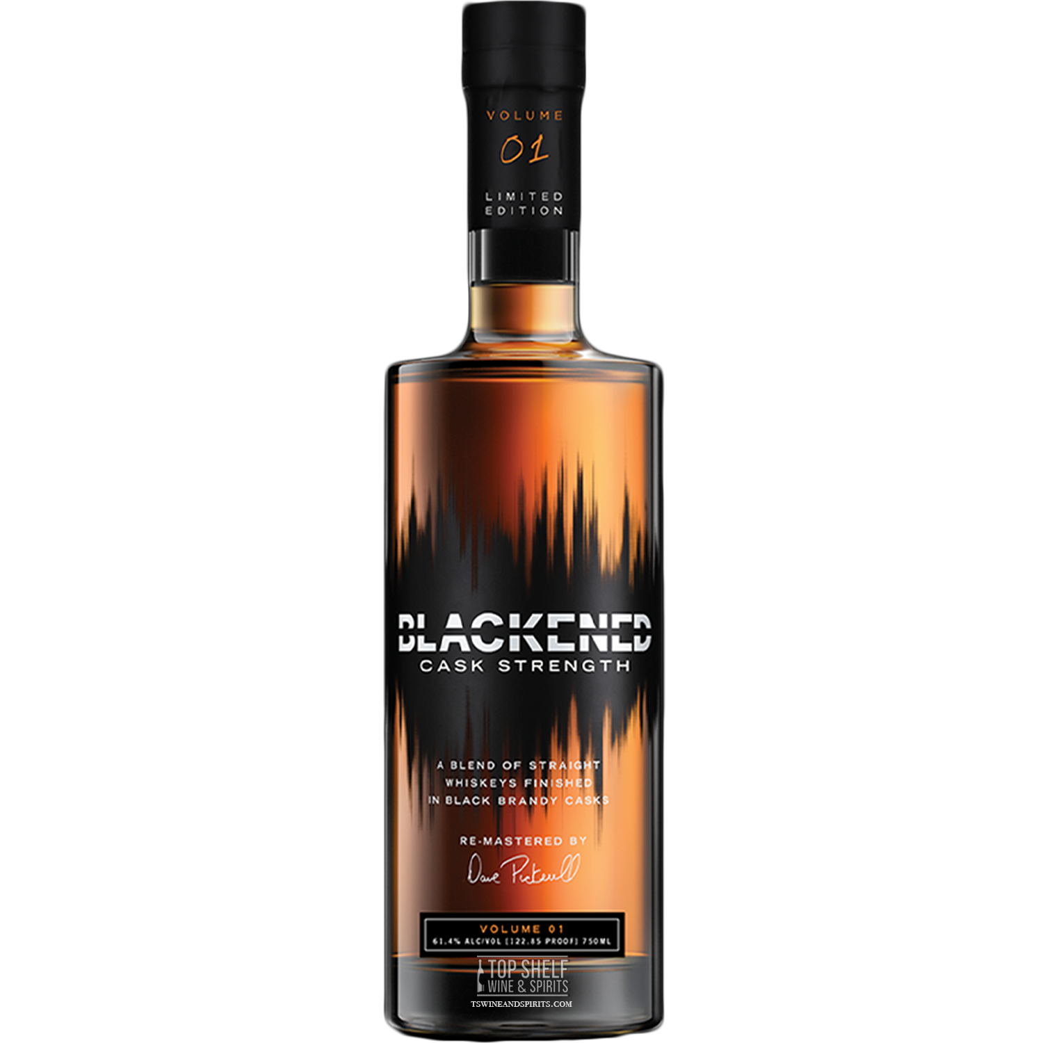 Blackened Volume 1 Cask Strength Blended Whiskey