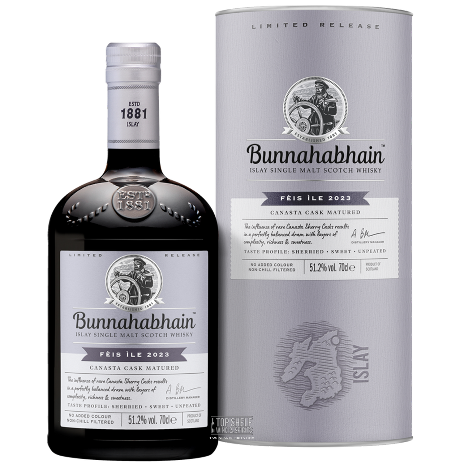 Bunnahabhain Fèis Ìle 2023 Limited Release Scotch
