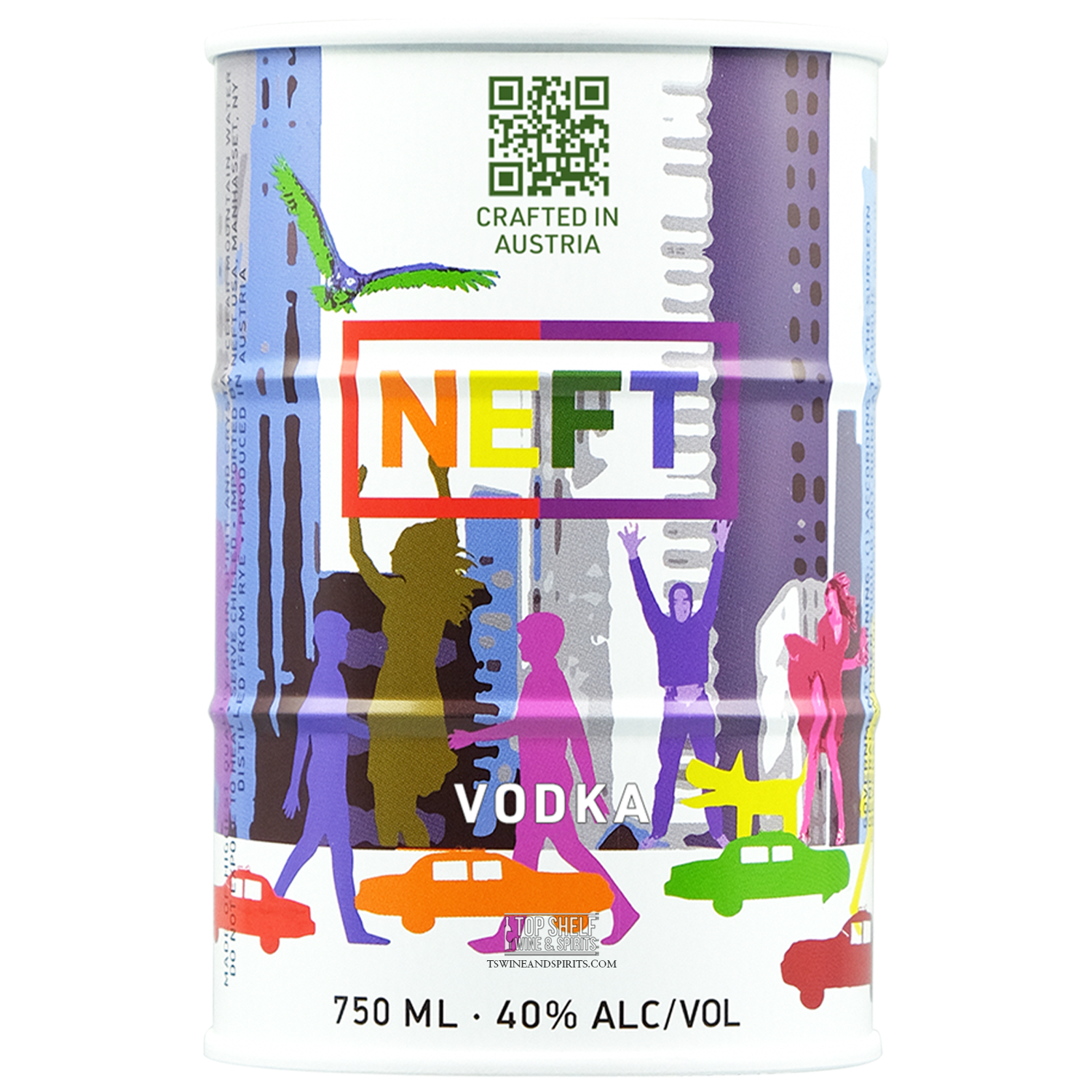 NEFT vodka pride edition alcohol