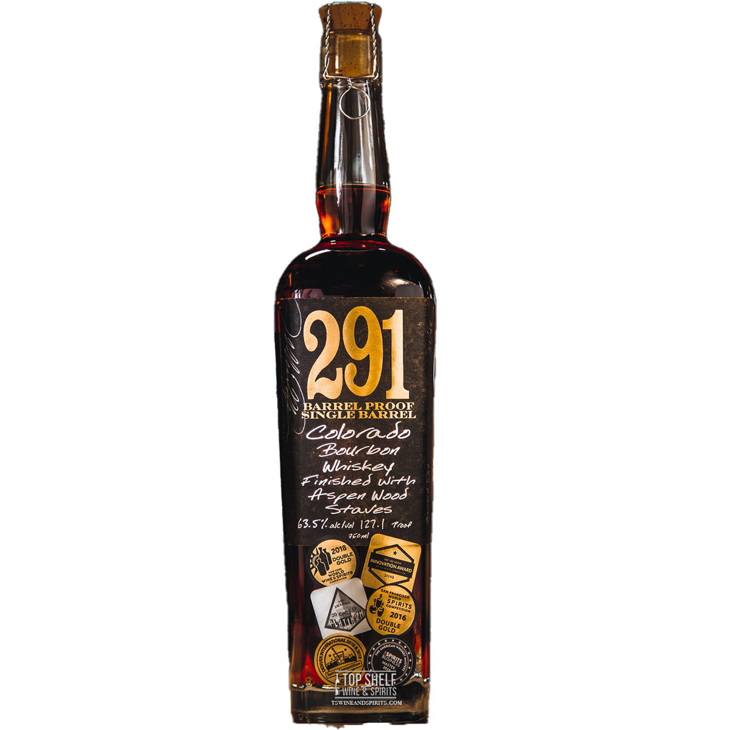291 Colorado Barrel Proof Single Barrel Bourbon
