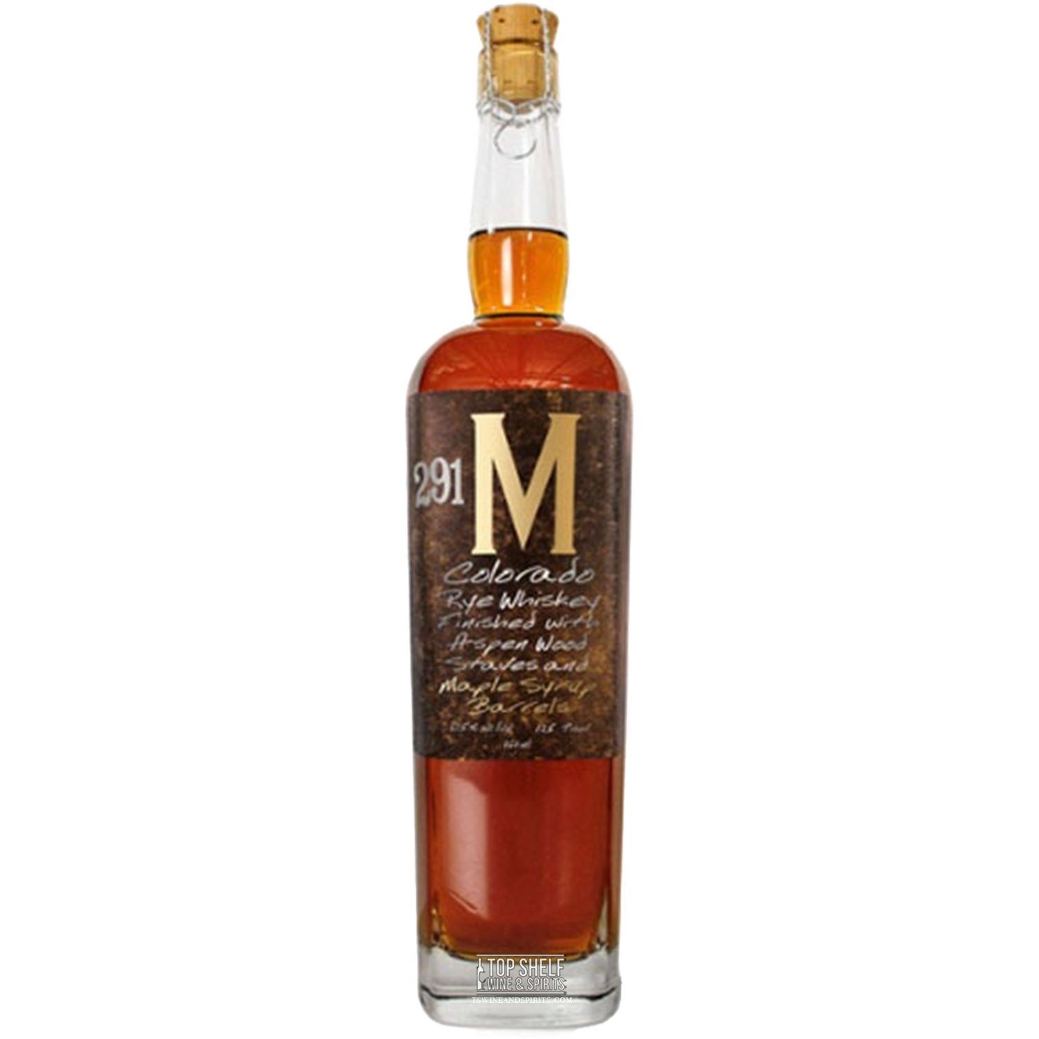 291 Colorado "The M" Rye Whiskey