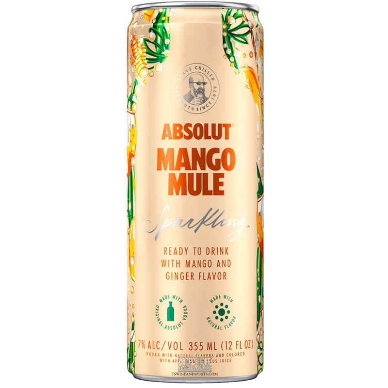 Absolut Mango Mule Cocktail (4 Pack Cans)