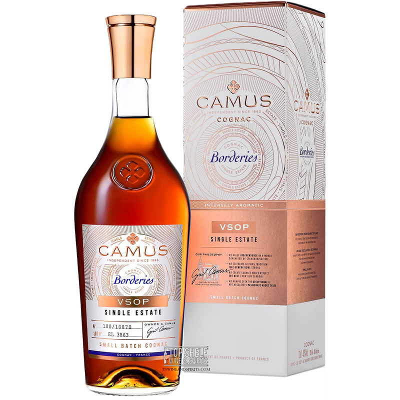 Camus VSOP Borderies Single Estate Small Batch Cognac