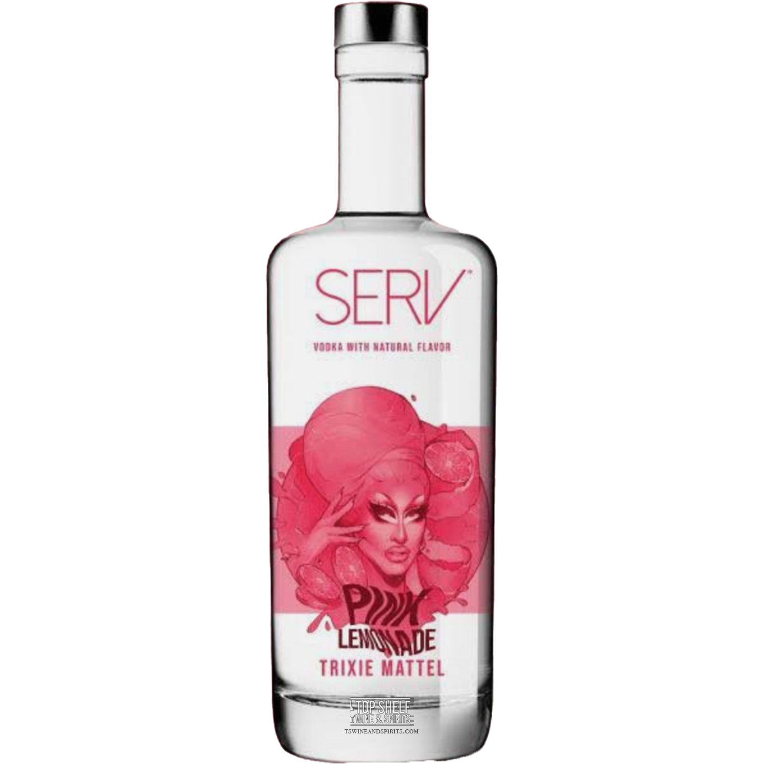 SERV Vodka Pink Lemonade Trixie Mattel