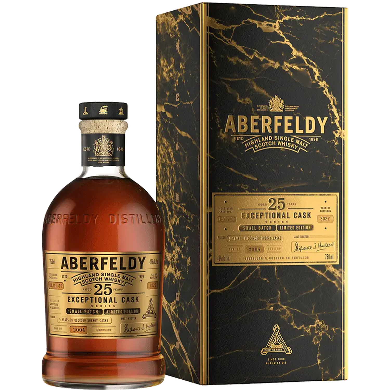 Aberfeldy 25 Year Exceptional Cask Single Malt Scotch