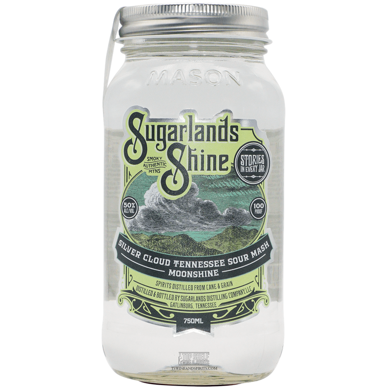 Sugarlands Shine Silver Cloud Tennessee Sour Mash Moonshine