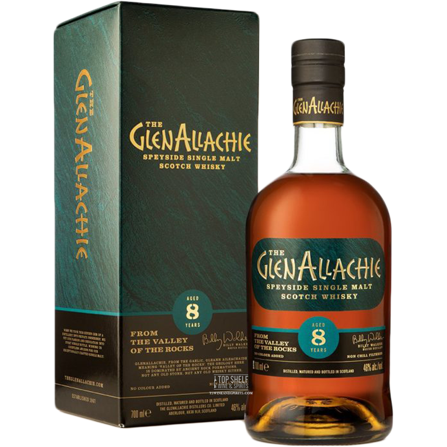 GlenAllachie 8 Year Single Malt Scotch