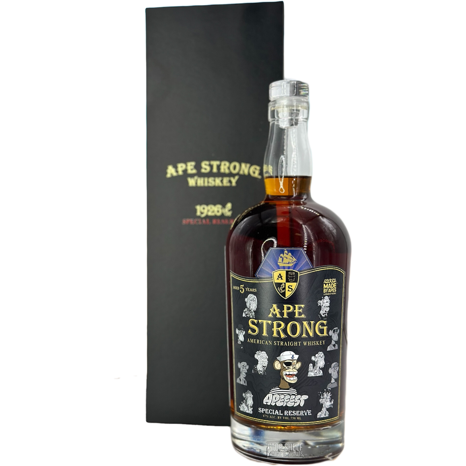 Ape Strong Whiskey NFT whiskey