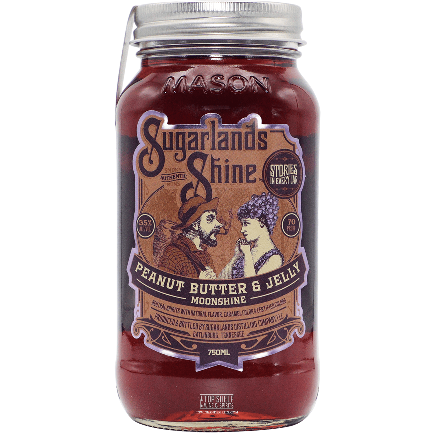 Sugarlands Shine Peanut Butter and Jelly Moonshine