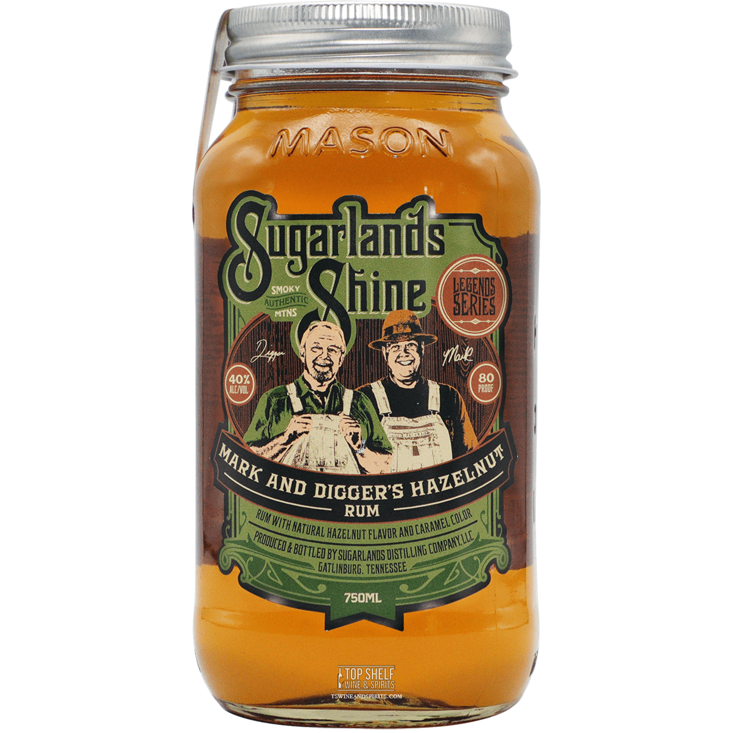 Sugarlands Shine Mark and Digger's Hazelnut Rum