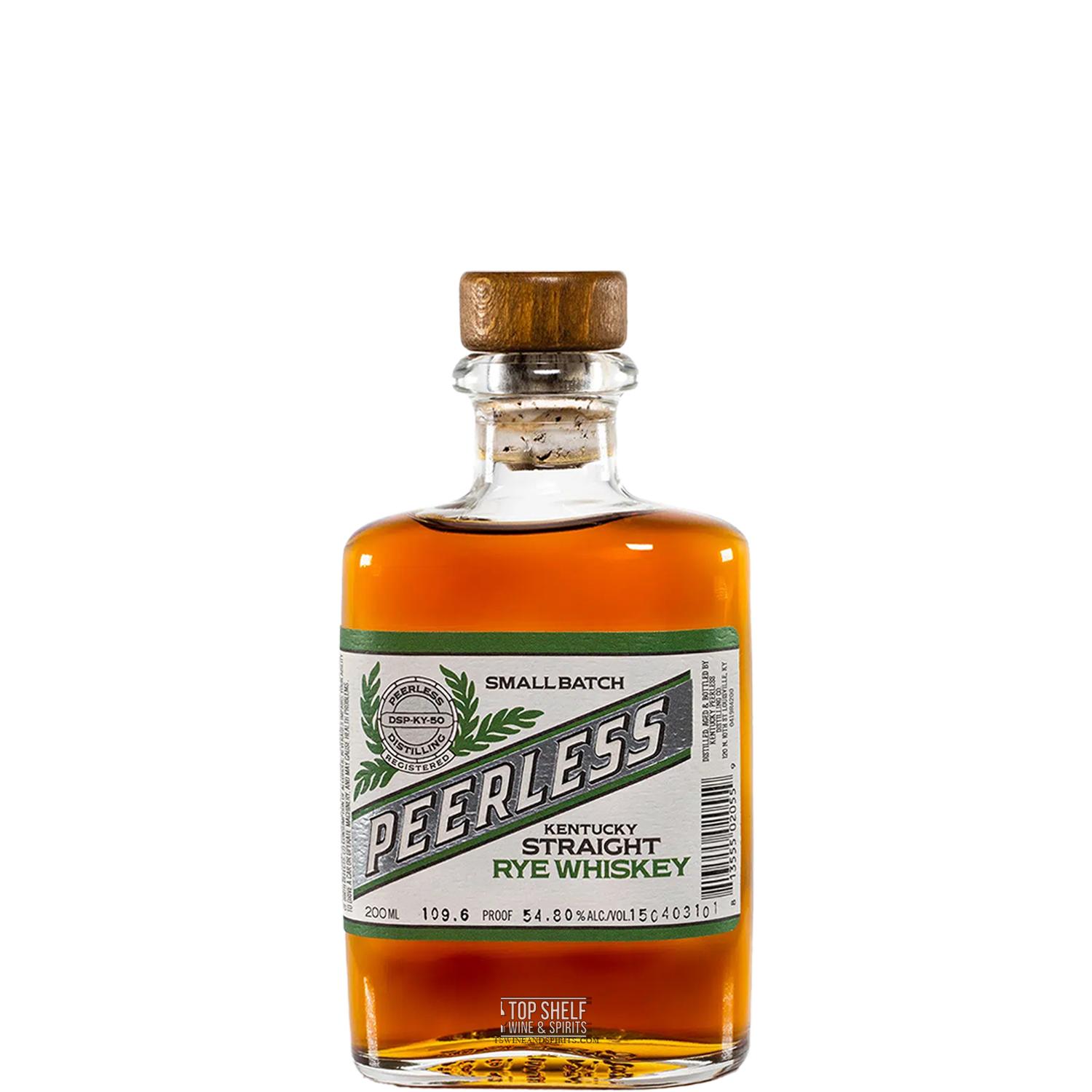 Peerless Straight Rye Whiskey 200mL