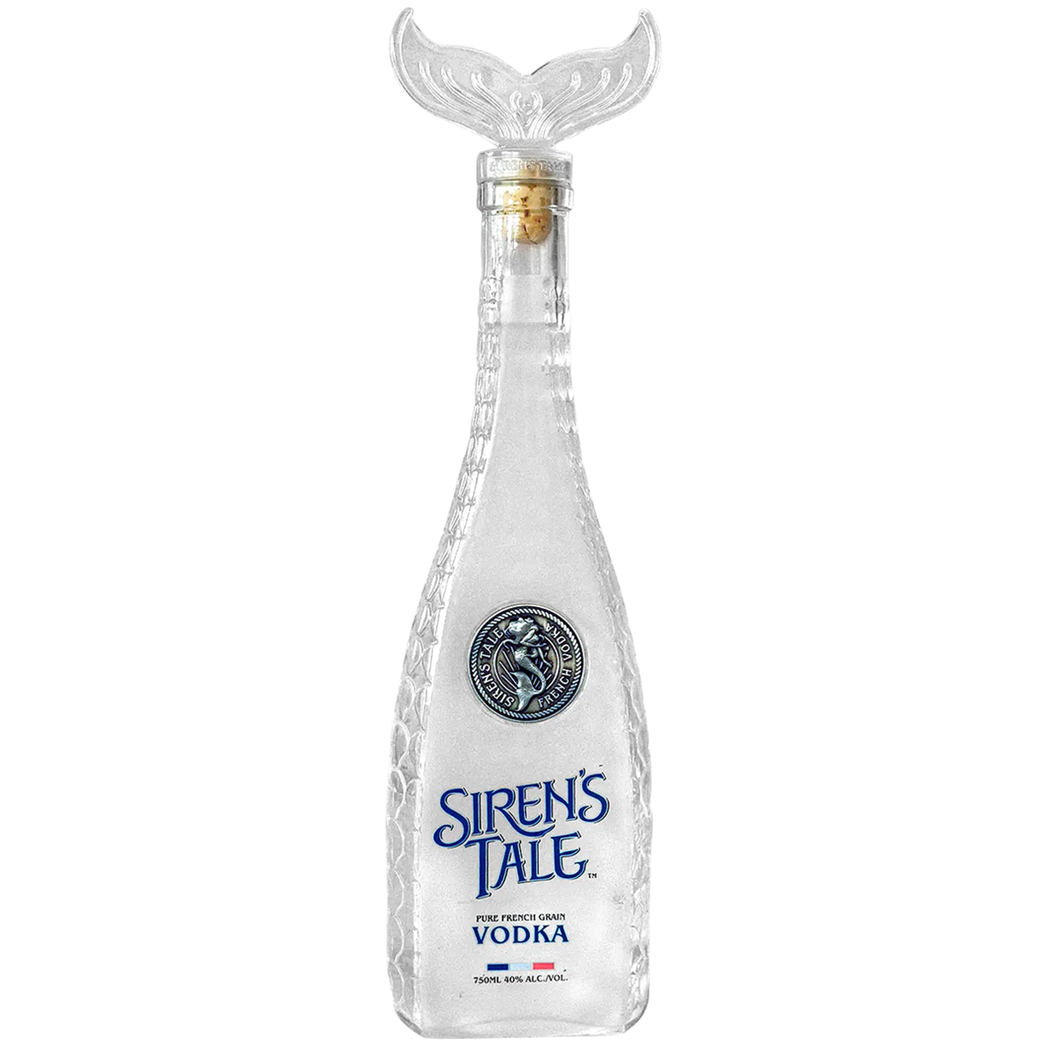 Siren's Tale French Vodka Limited Edition Tail Bottle