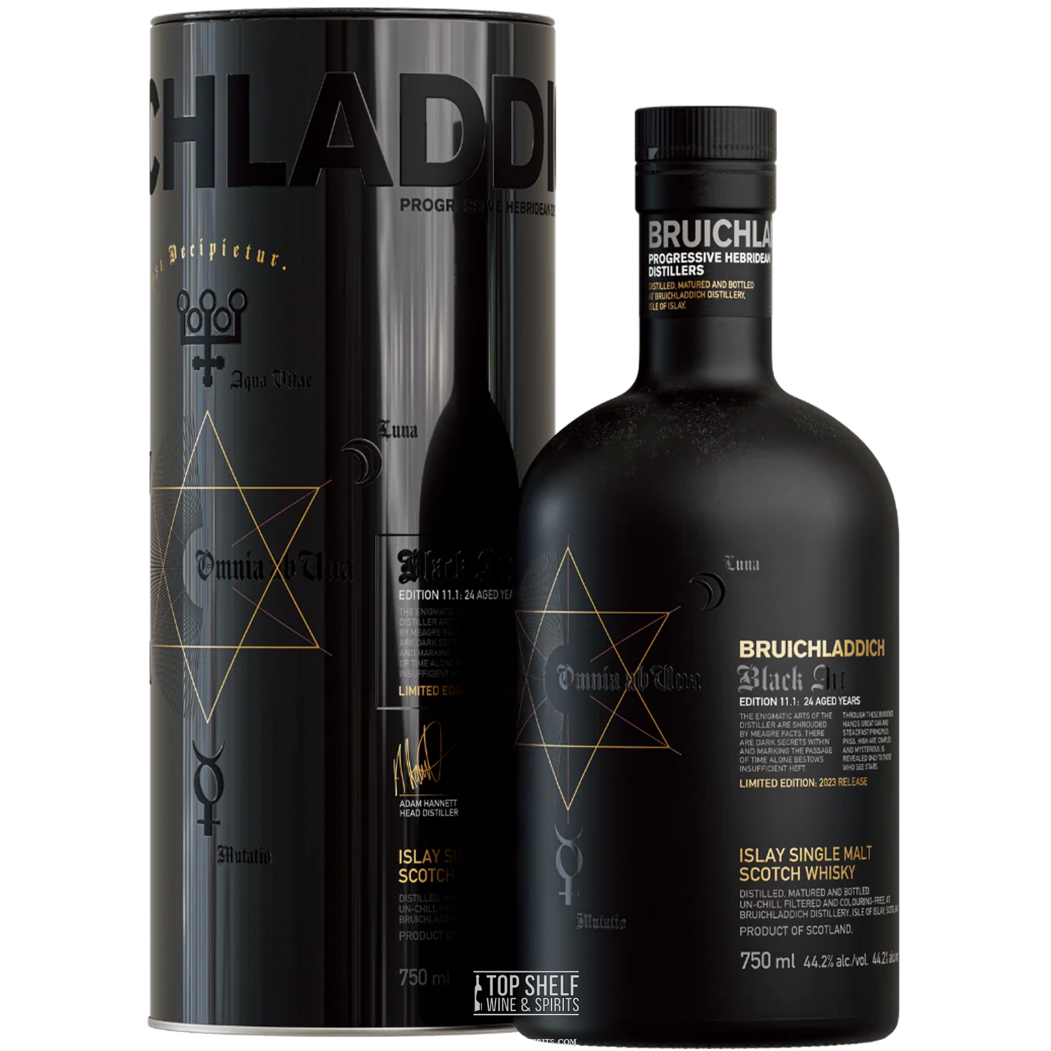 Bruichladdich Black Art 11.1 24 Year Islay Single Malt Scotch