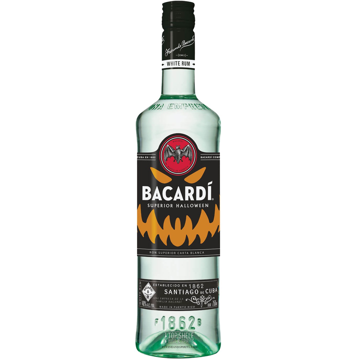 Bacardí Halloween Glow in the Dark Edition Superior Rum