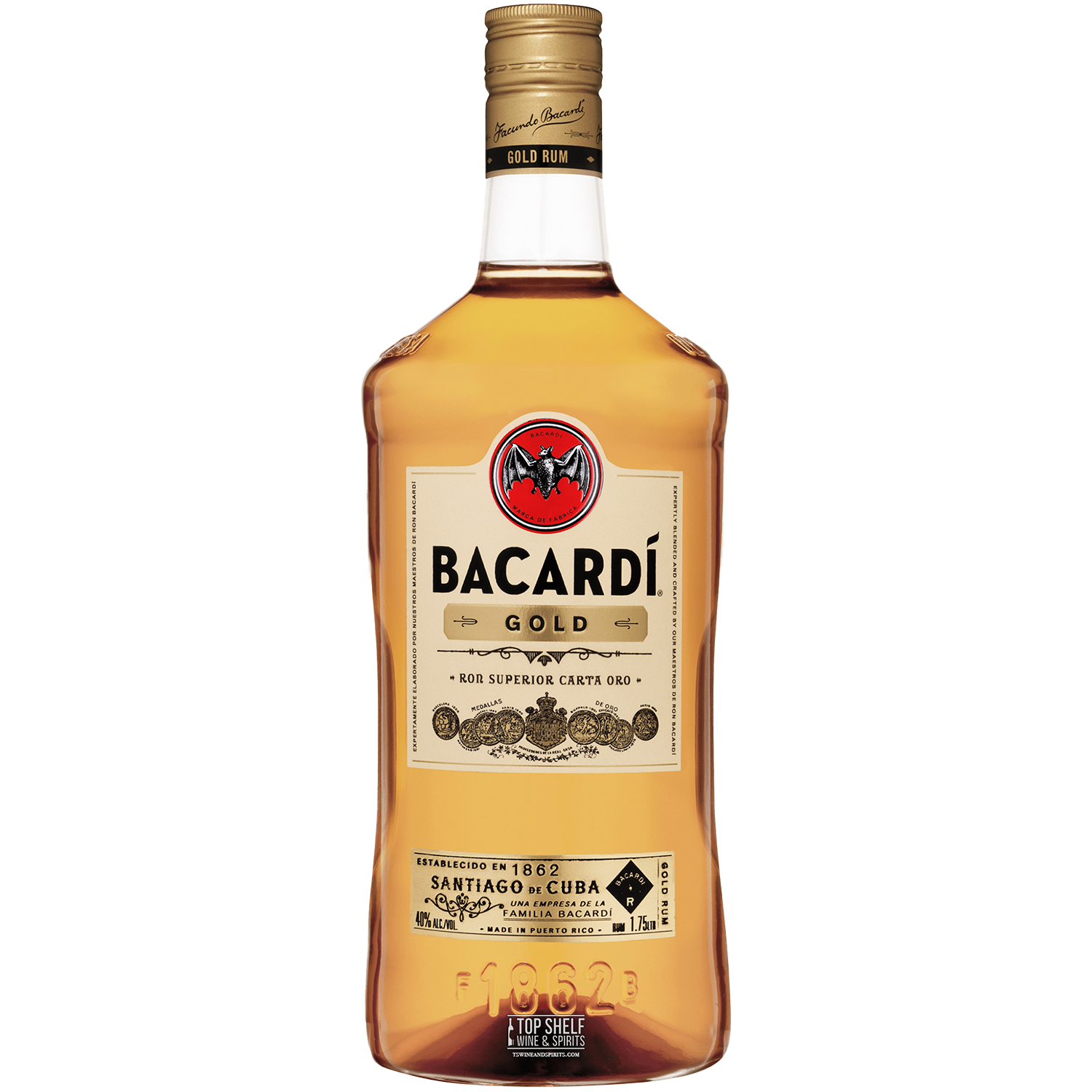 Bacardí Gold Rum 1.75L