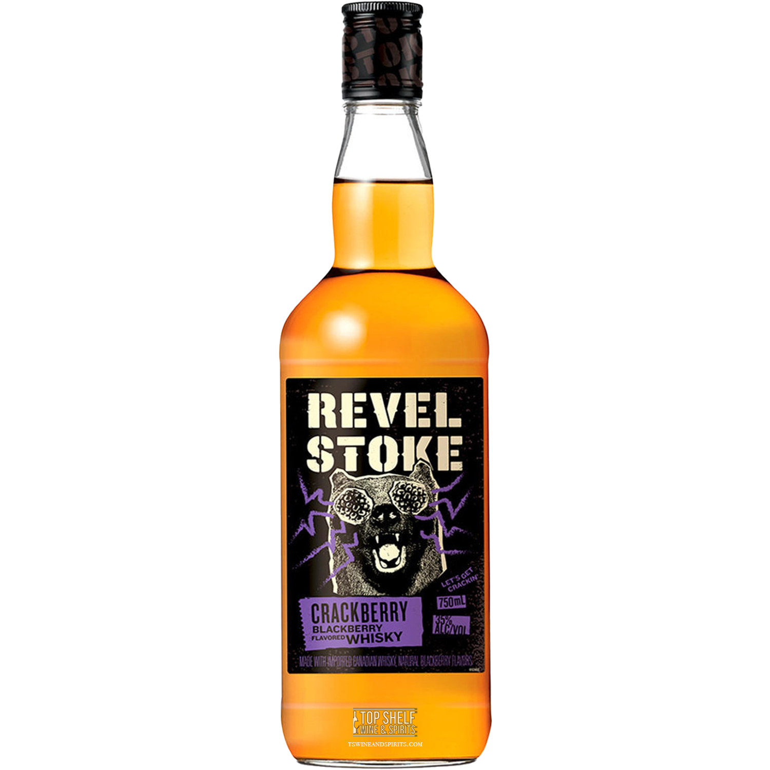 Revel Stoke Crackberry Blackberry Whiskey