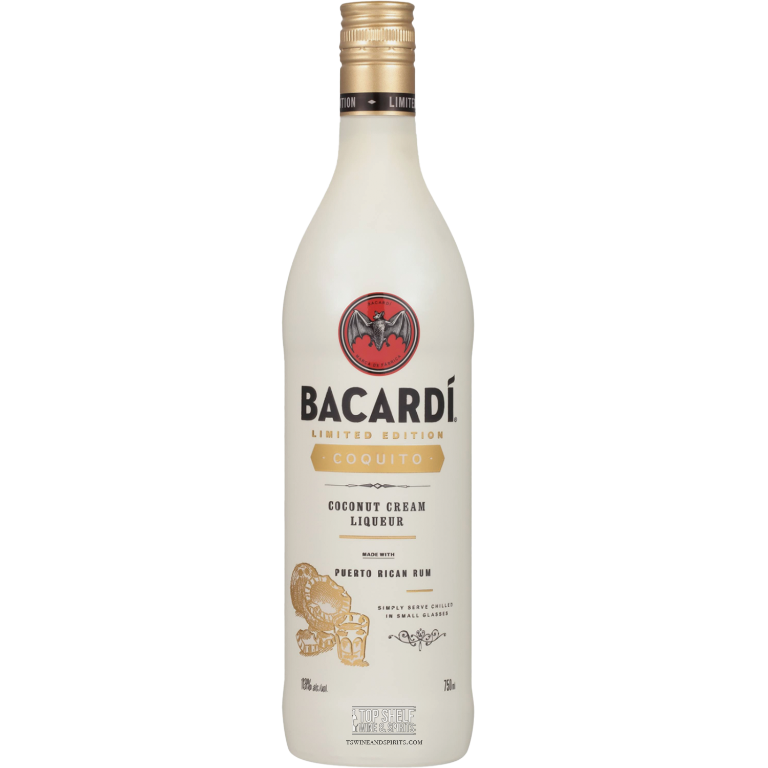 Bacardí Coquito Coconut Cream Liqueur