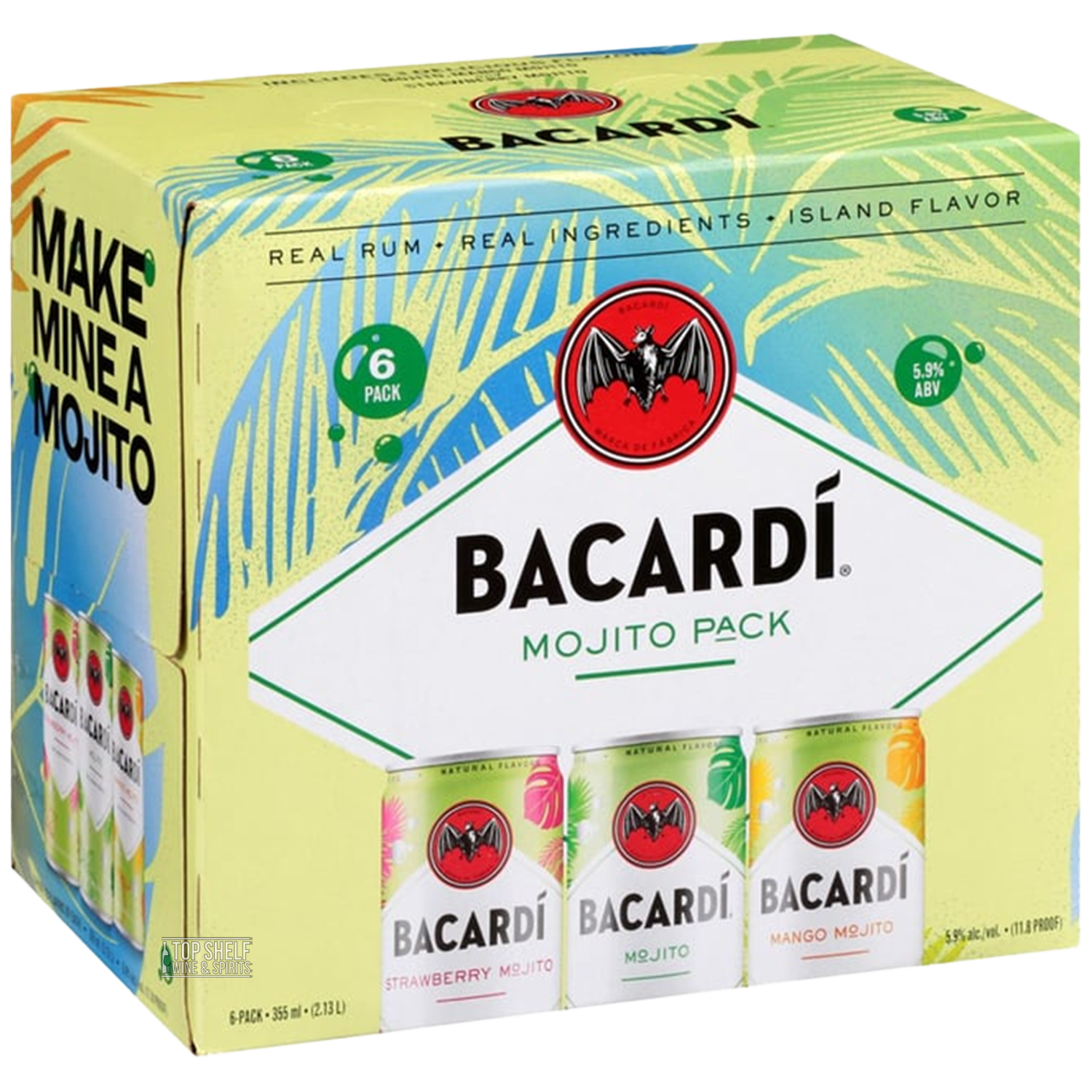 Bacardí Mojito Variety Pack (6 Cans)