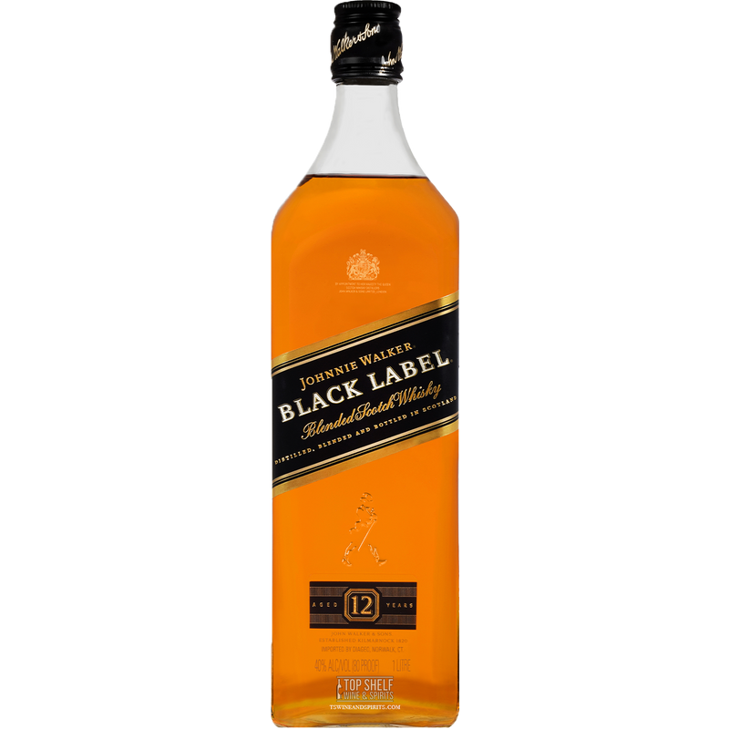 Johnnie Walker Black Label 12 Year 1L