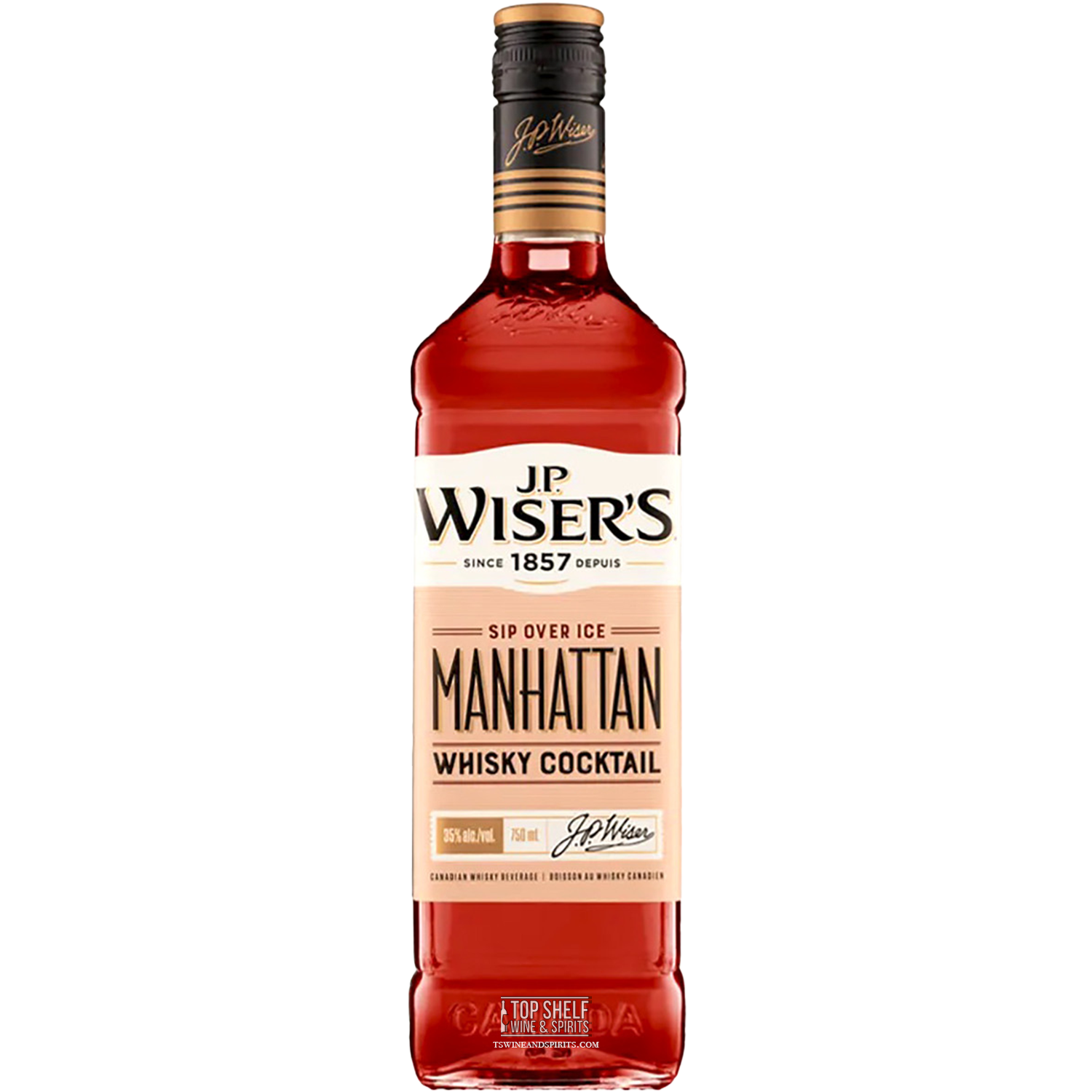 JP Wiser's Manhattan Cocktail