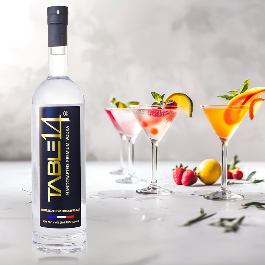 Table 14 French Wheat Vodka