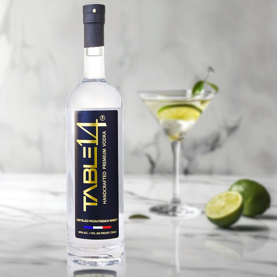 Table 14 French Wheat Vodka
