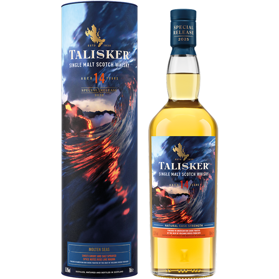 Talisker 14 Year "Molten Seas" 2025 Special Release Scotch