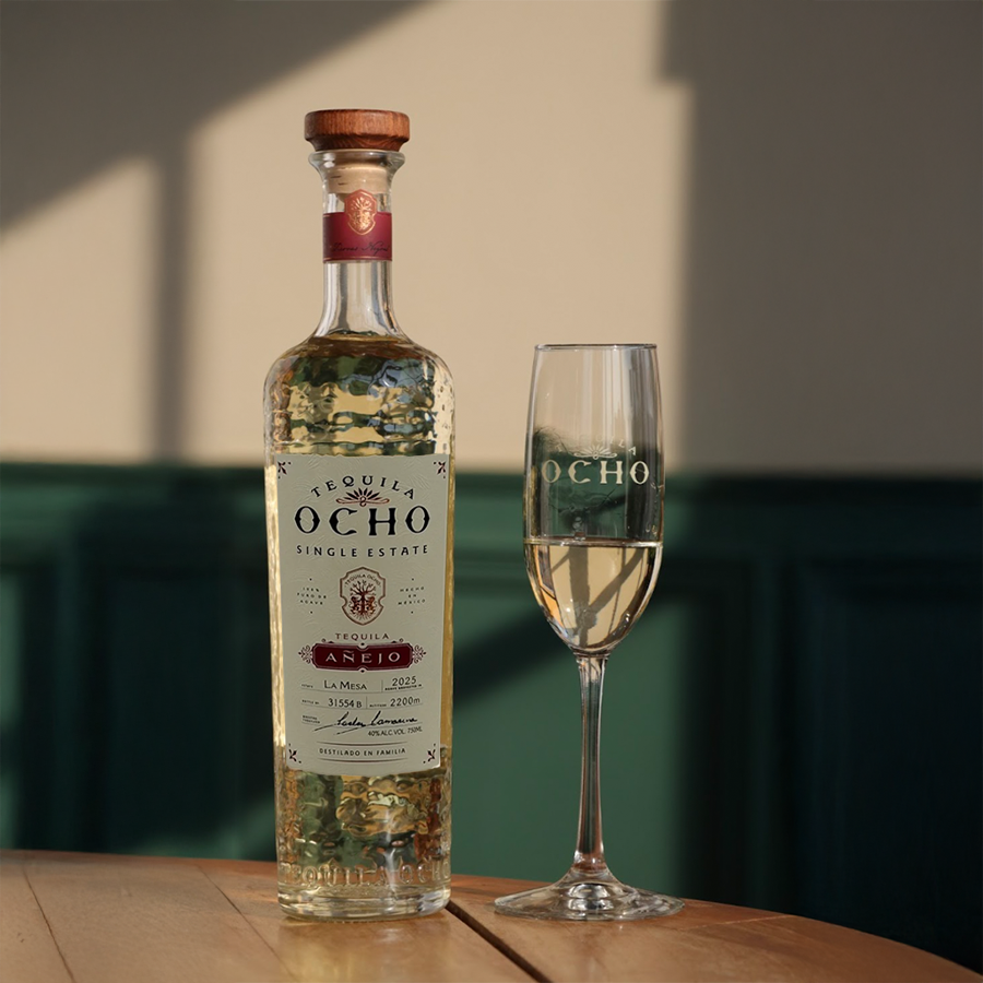 Tequila Ocho Single Estate La Mesa 2025 Añejo Tequila