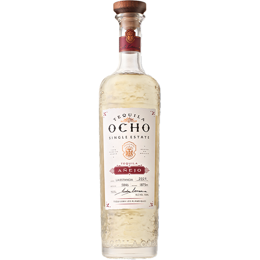 Tequila Ocho Single Estate Las Raíces Añejo Tequila 2024