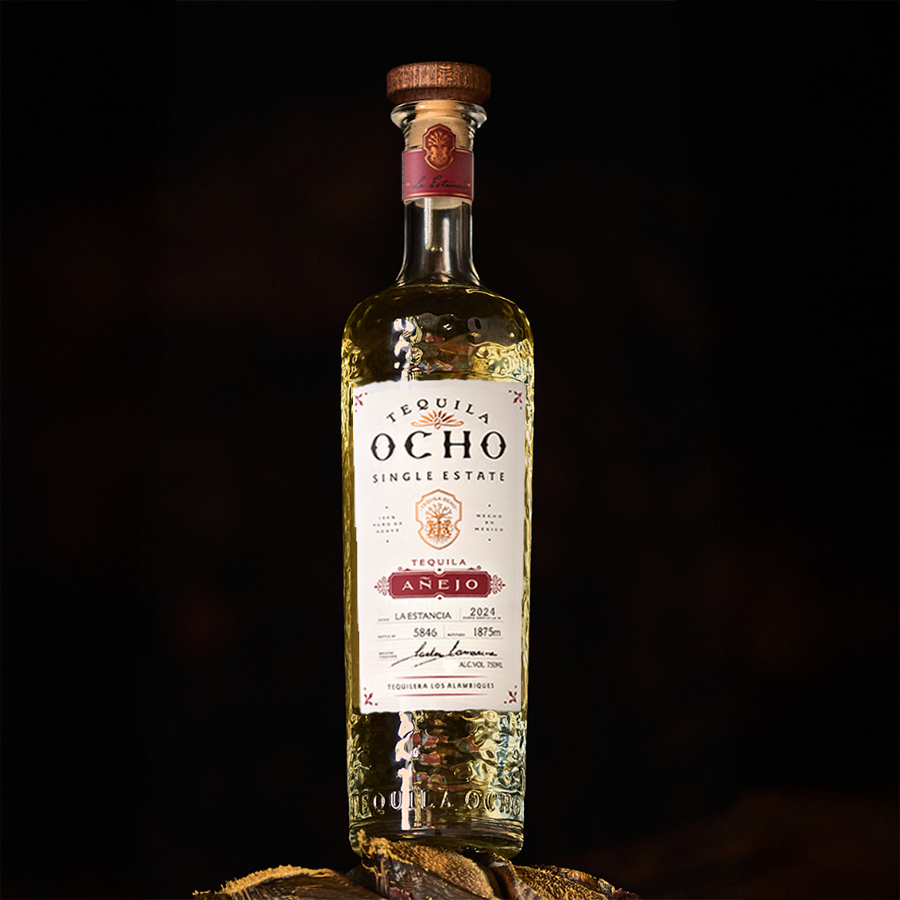 Tequila Ocho Single Estate Las Raíces Añejo Tequila 2024