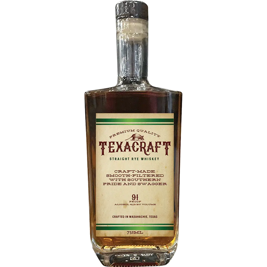 Texacraft Straight Rye Whiskey