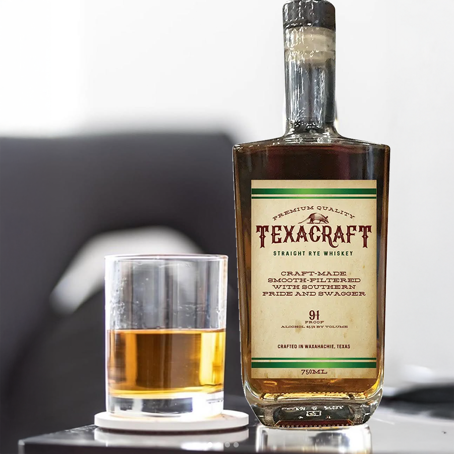 Texacraft Straight Rye Whiskey
