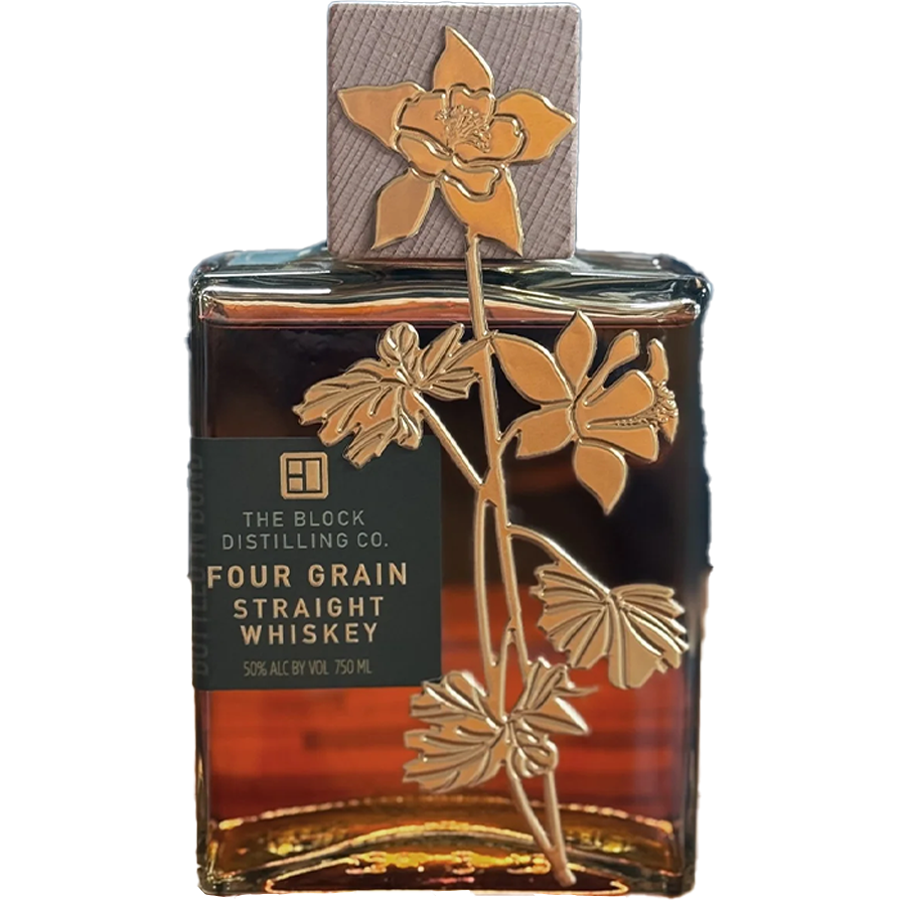 The Block Distilling Co Bottled in Bond Four Grain Straight Whiskey