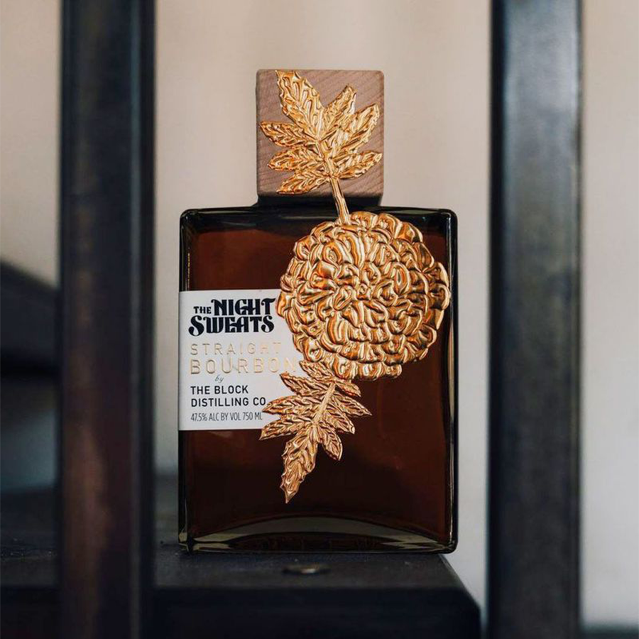 The Block Distilling Co The Night Sweats 2 Year Bourbon