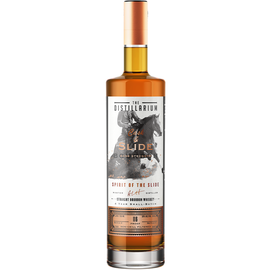 The Distillarium Cask & Slide Cask Strength Straight Bourbon