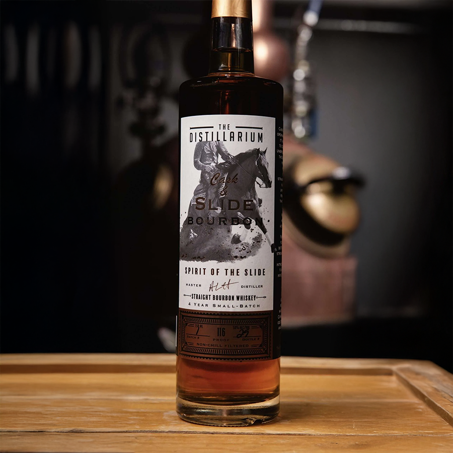 The Distillarium Cask & Slide Cask Strength Straight Bourbon