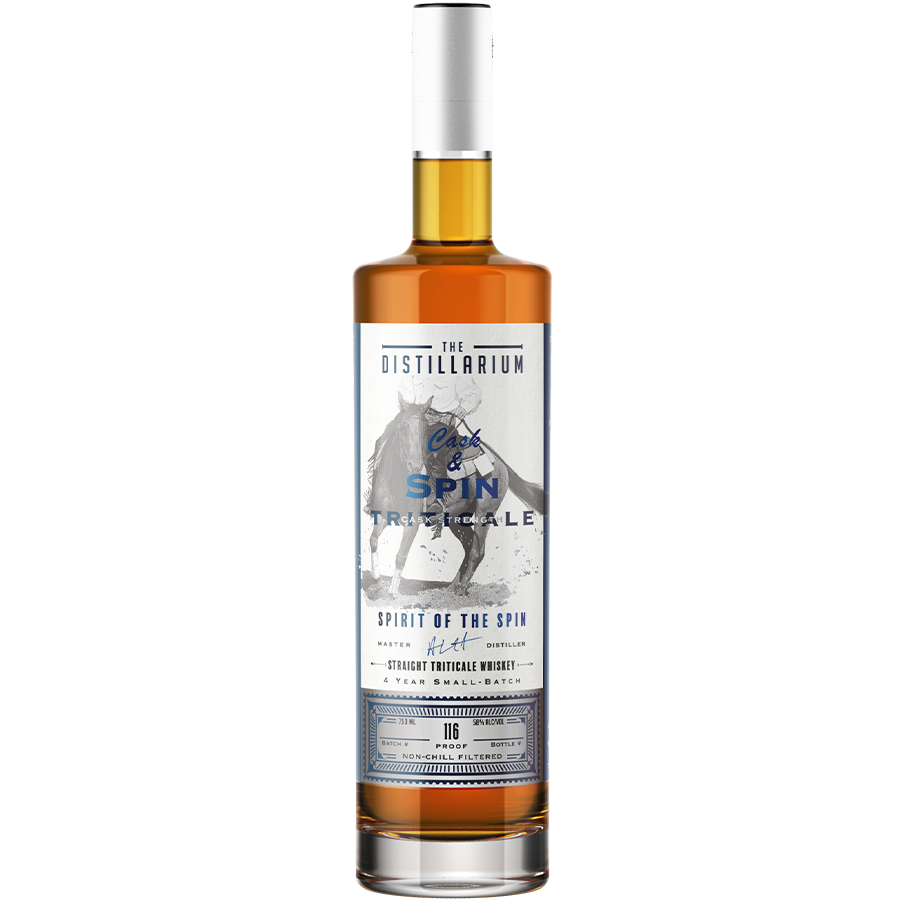The Distillarium Cask & Spin Cask Strength Triticale Whiskey