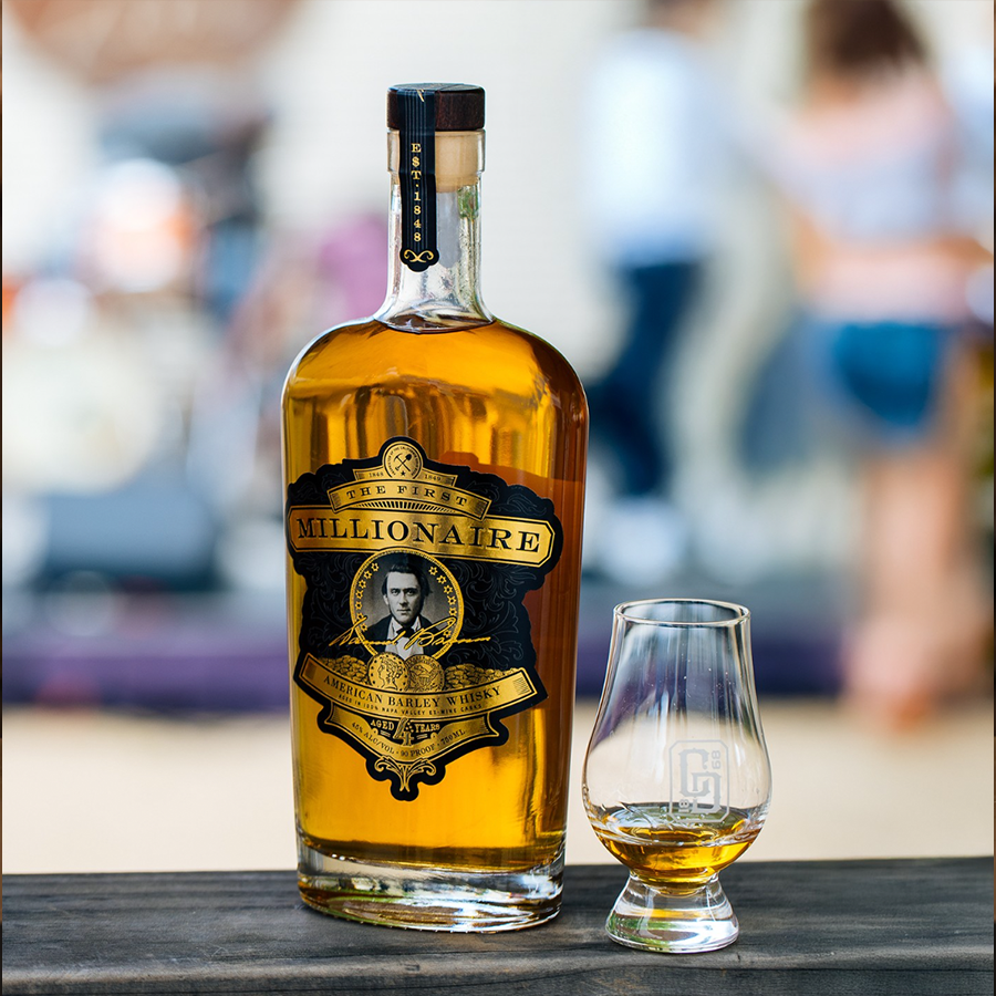 The First Millionaire American Barley Whisky